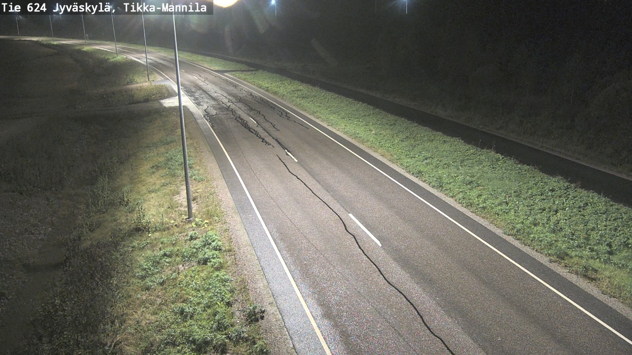 Weather Camera Image Road 624 Jyväskylä, Tikka-Mannila, Jyväskylä, Keski-Suomi