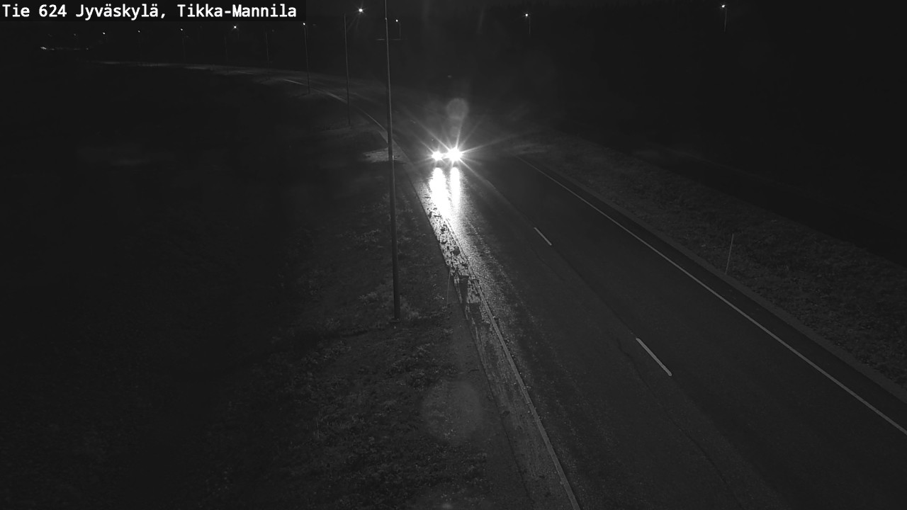 Kelikamerat Kuva Tie 624 Jyväskylä, Tikka-Mannila, Jyväskylä, Keski-Suomi