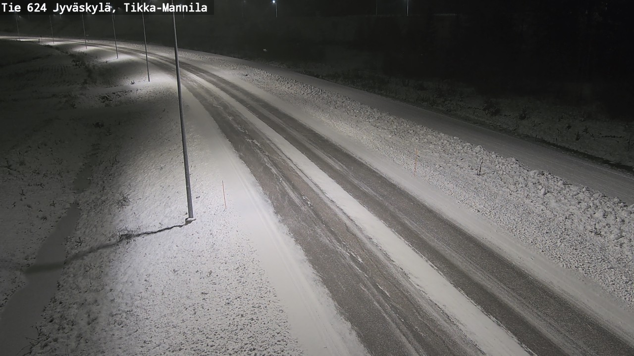 Kelikamerat Kuva Tie 624 Jyväskylä, Tikka-Mannila, Jyväskylä, Keski-Suomi