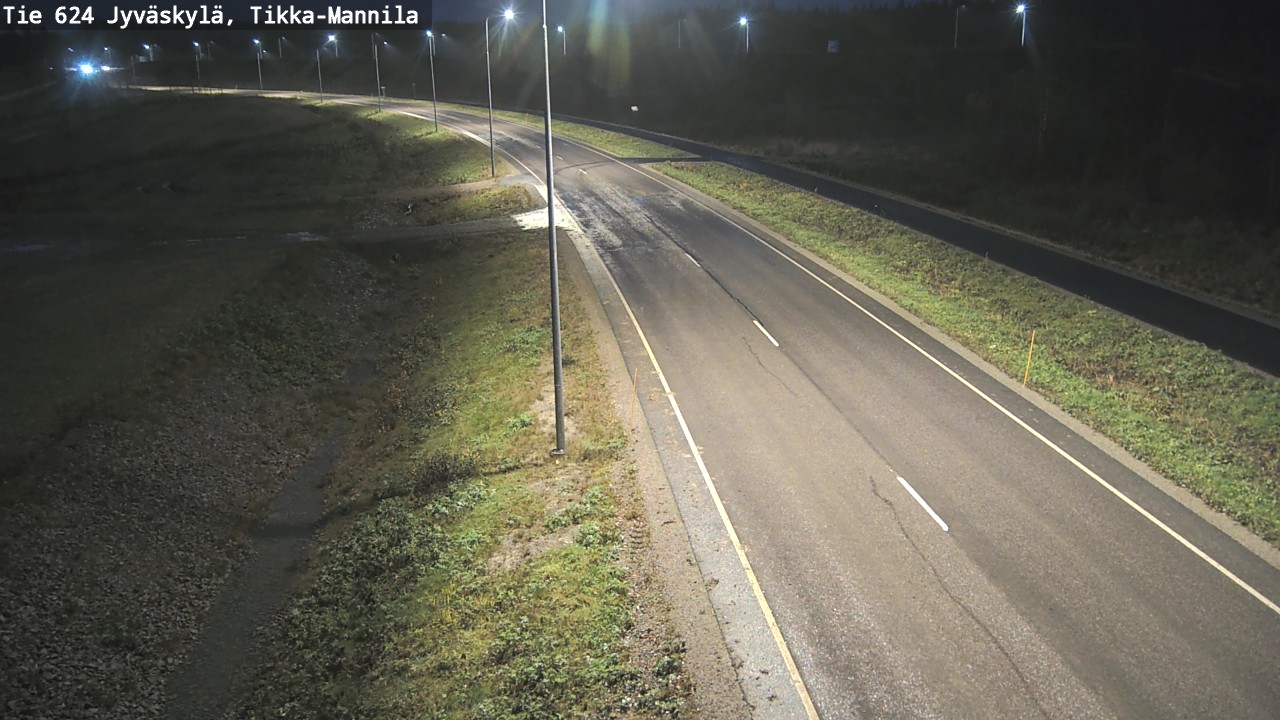 Kelikamerat Kuva Tie 624 Jyväskylä, Tikka-Mannila, Jyväskylä, Keski-Suomi