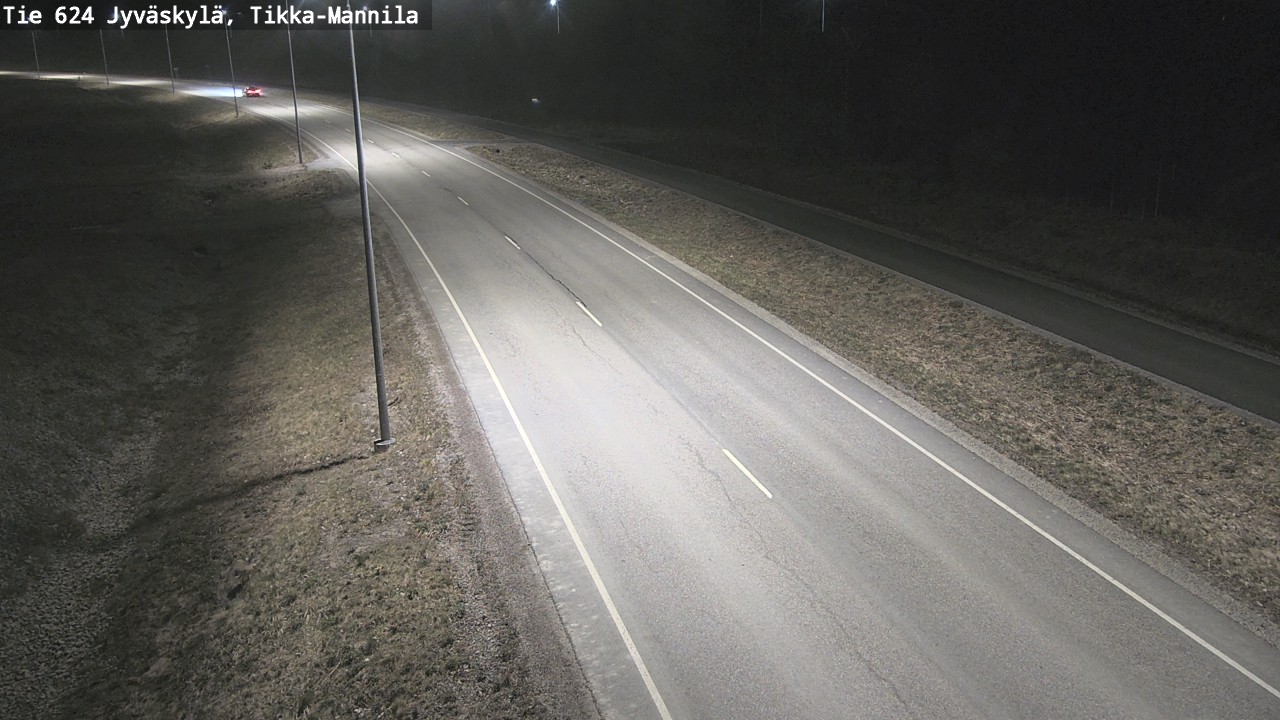 Weather Camera Image Road 624 Jyväskylä, Tikka-Mannila, Jyväskylä, Keski-Suomi