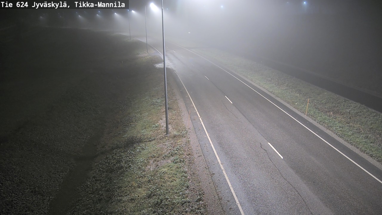 Kelikamerat Kuva Tie 624 Jyväskylä, Tikka-Mannila, Jyväskylä, Keski-Suomi