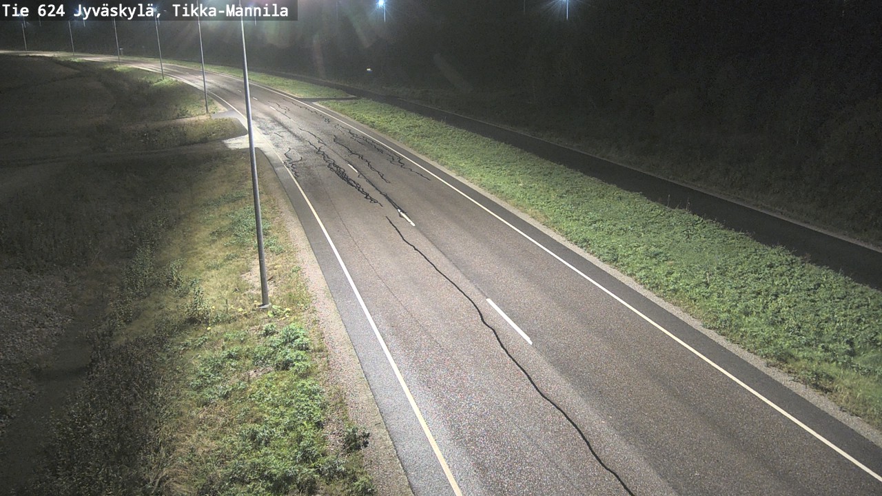 Weather Camera Image Road 624 Jyväskylä, Tikka-Mannila, Jyväskylä, Keski-Suomi