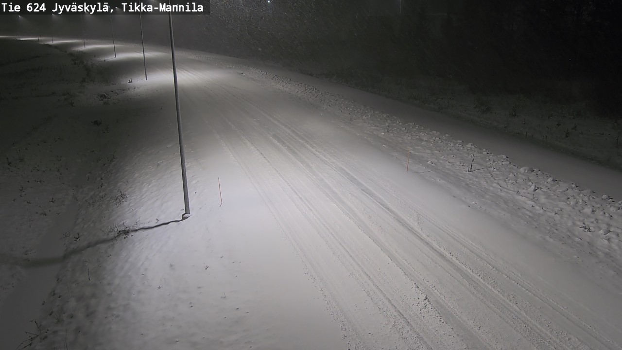 Kelikamerat Kuva Tie 624 Jyväskylä, Tikka-Mannila, Jyväskylä, Keski-Suomi