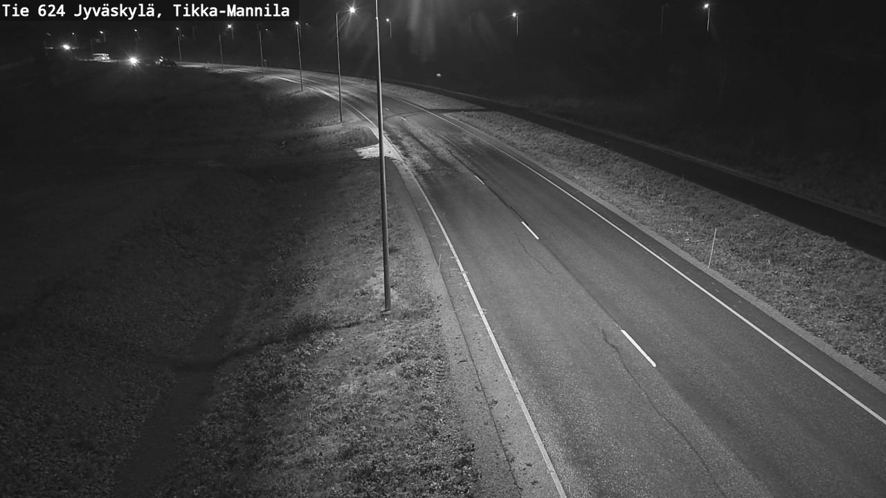 Kelikamerat Kuva Tie 624 Jyväskylä, Tikka-Mannila, Jyväskylä, Keski-Suomi