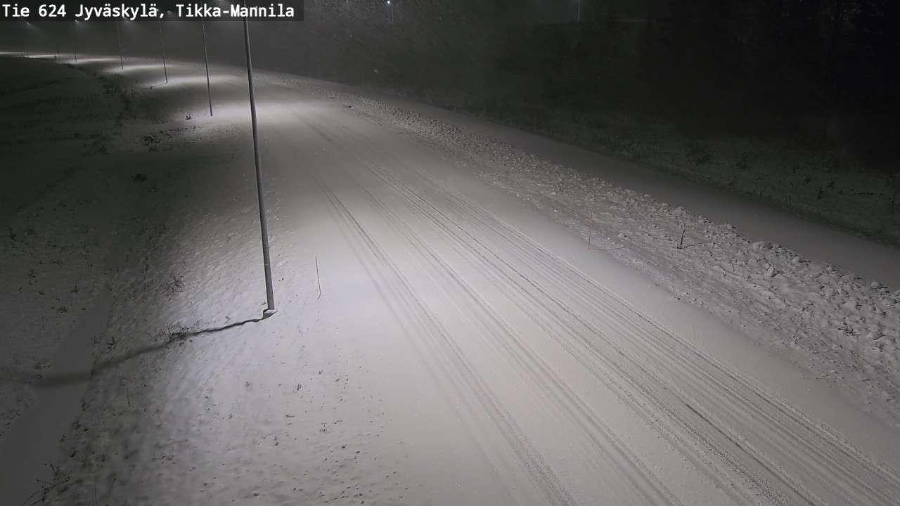 Kelikamerat Kuva Tie 624 Jyväskylä, Tikka-Mannila, Jyväskylä, Keski-Suomi