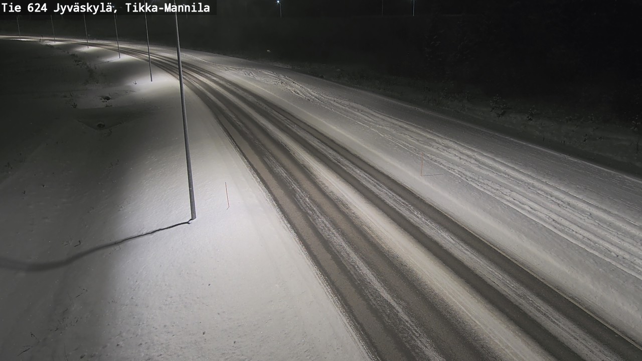 Kelikamerat Kuva Tie 624 Jyväskylä, Tikka-Mannila, Jyväskylä, Keski-Suomi