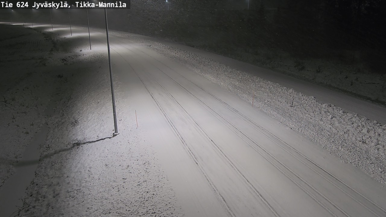 Kelikamerat Kuva Tie 624 Jyväskylä, Tikka-Mannila, Jyväskylä, Keski-Suomi