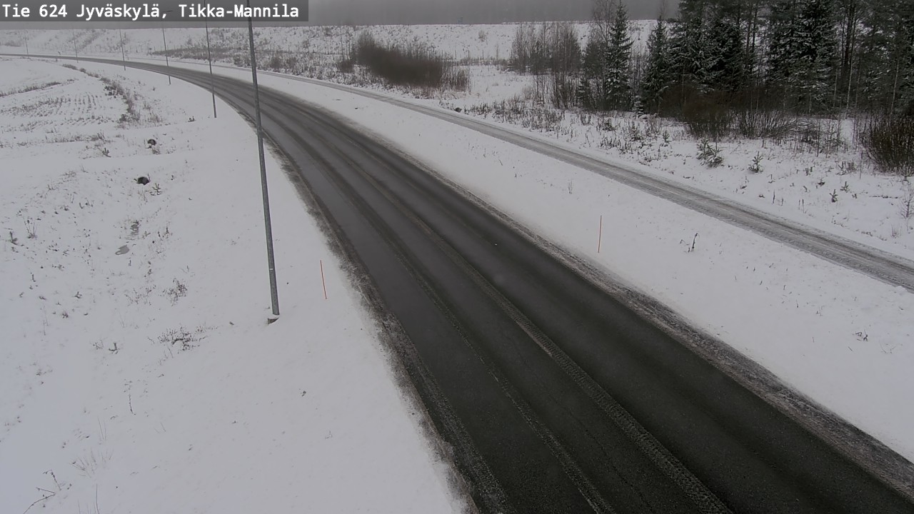 Kelikamerat Kuva Tie 624 Jyväskylä, Tikka-Mannila, Jyväskylä, Keski-Suomi