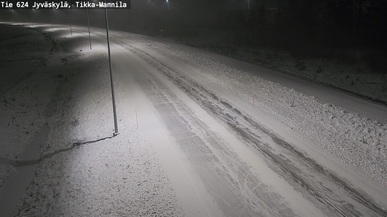 Kelikamerat Kuva Tie 624 Jyväskylä, Tikka-Mannila, Jyväskylä, Keski-Suomi