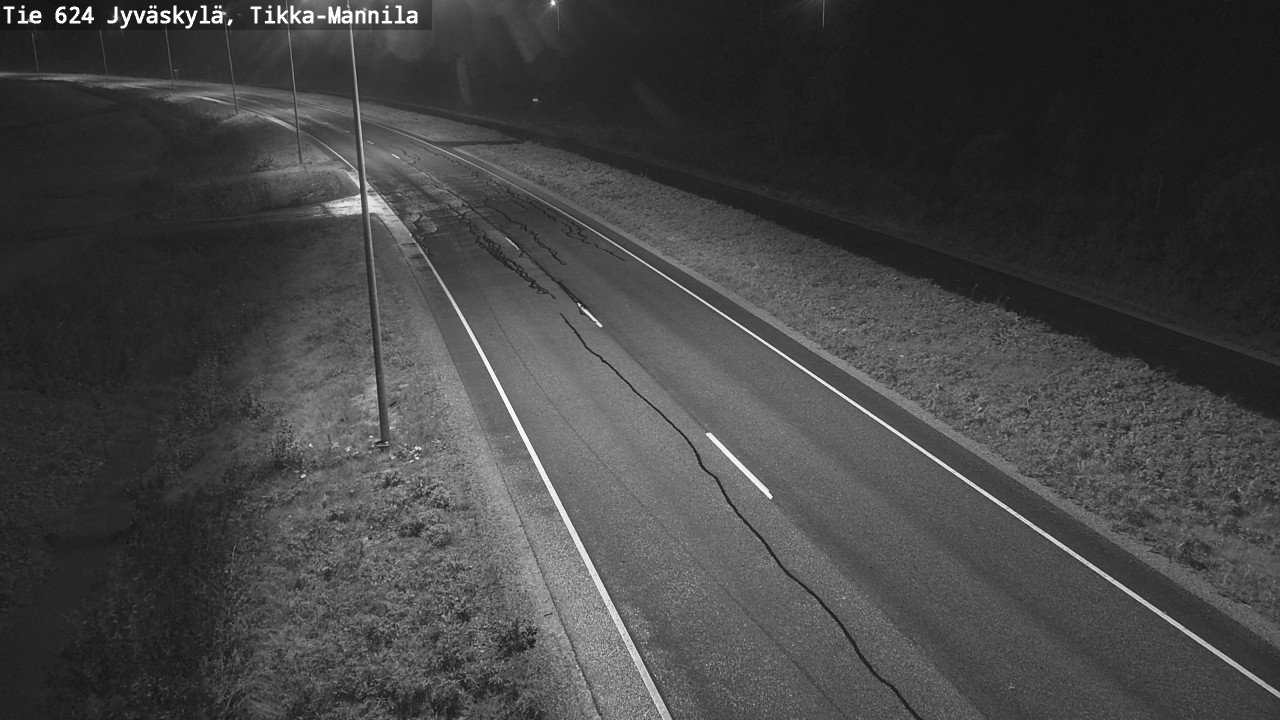 Weather Camera Image Road 624 Jyväskylä, Tikka-Mannila, Jyväskylä, Keski-Suomi