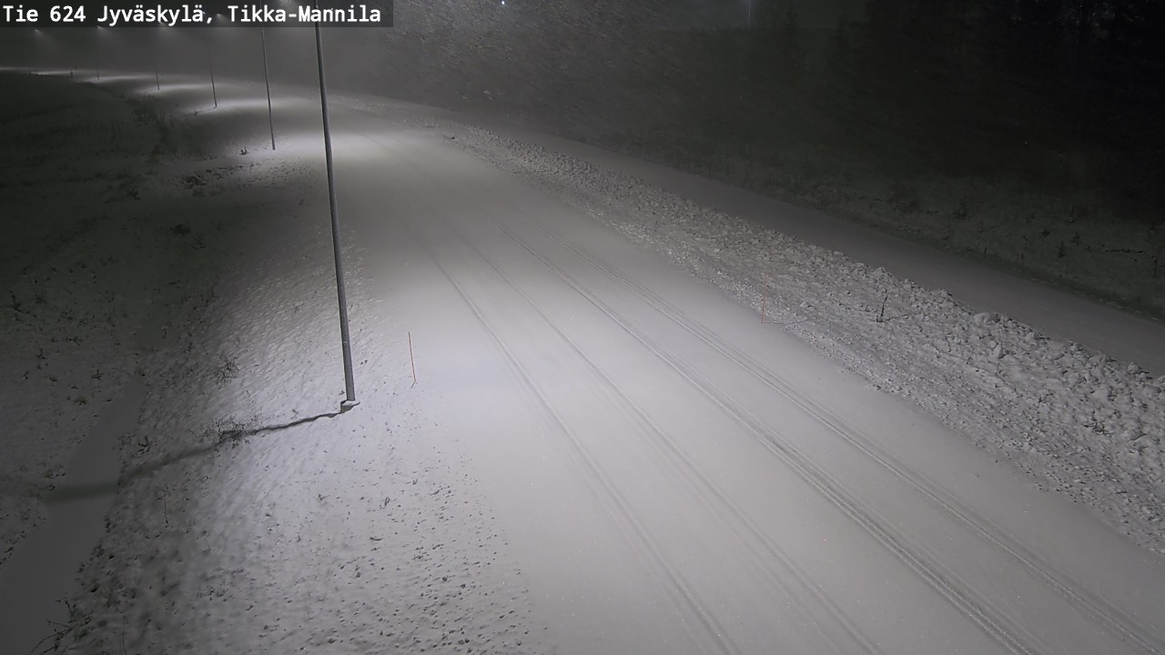 Kelikamerat Kuva Tie 624 Jyväskylä, Tikka-Mannila, Jyväskylä, Keski-Suomi