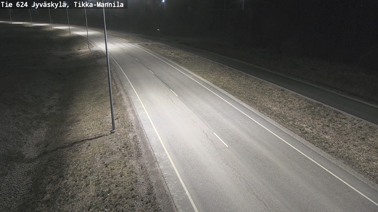 Weather Camera Image Road 624 Jyväskylä, Tikka-Mannila, Jyväskylä, Keski-Suomi