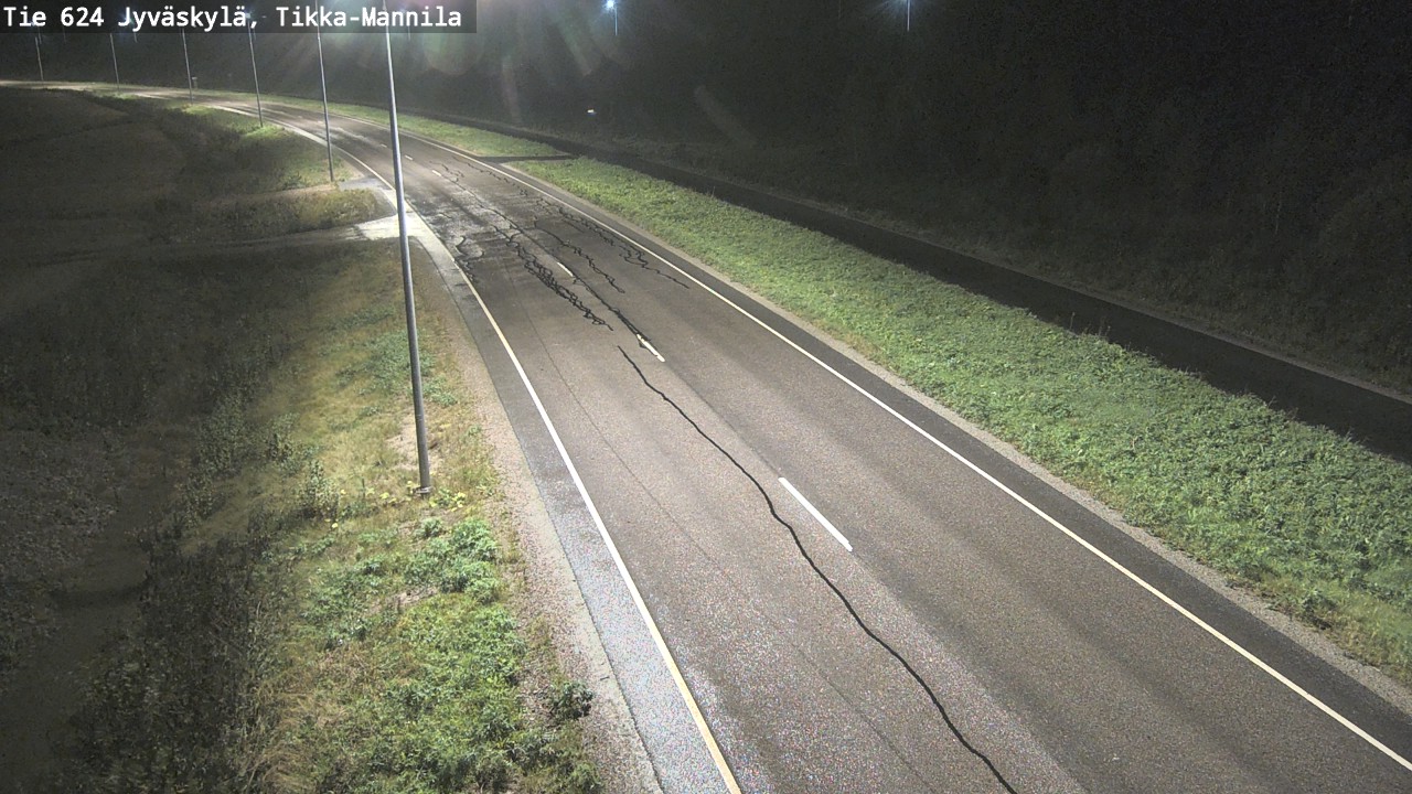 Weather Camera Image Road 624 Jyväskylä, Tikka-Mannila, Jyväskylä, Keski-Suomi