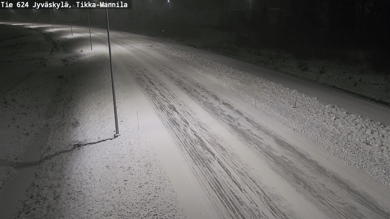 Kelikamerat Kuva Tie 624 Jyväskylä, Tikka-Mannila, Jyväskylä, Keski-Suomi