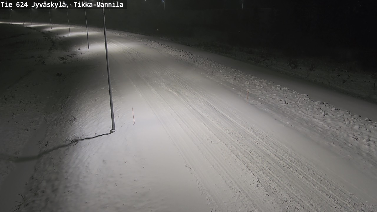 Kelikamerat Kuva Tie 624 Jyväskylä, Tikka-Mannila, Jyväskylä, Keski-Suomi