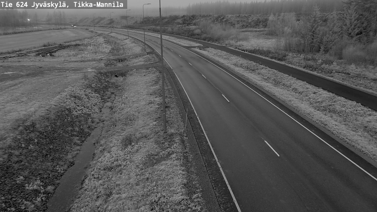 Kelikamerat Kuva Tie 624 Jyväskylä, Tikka-Mannila, Jyväskylä, Keski-Suomi