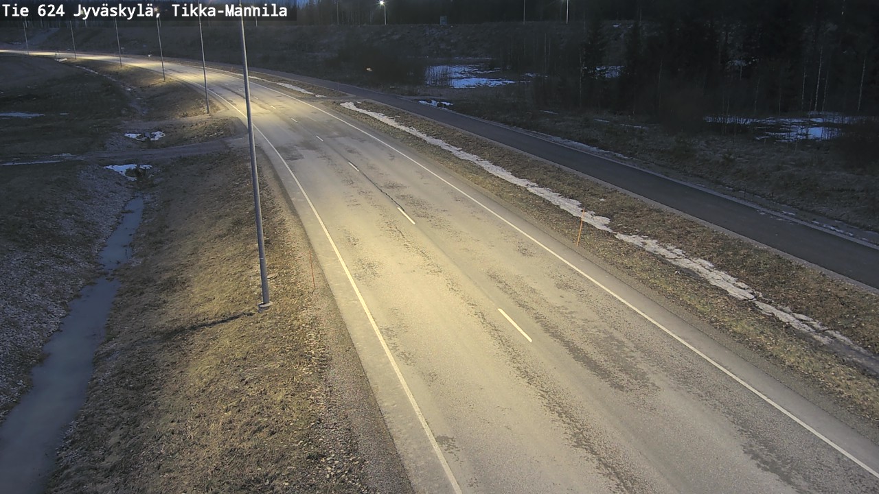 Kelikamerat Kuva Tie 624 Jyväskylä, Tikka-Mannila, Jyväskylä, Keski-Suomi