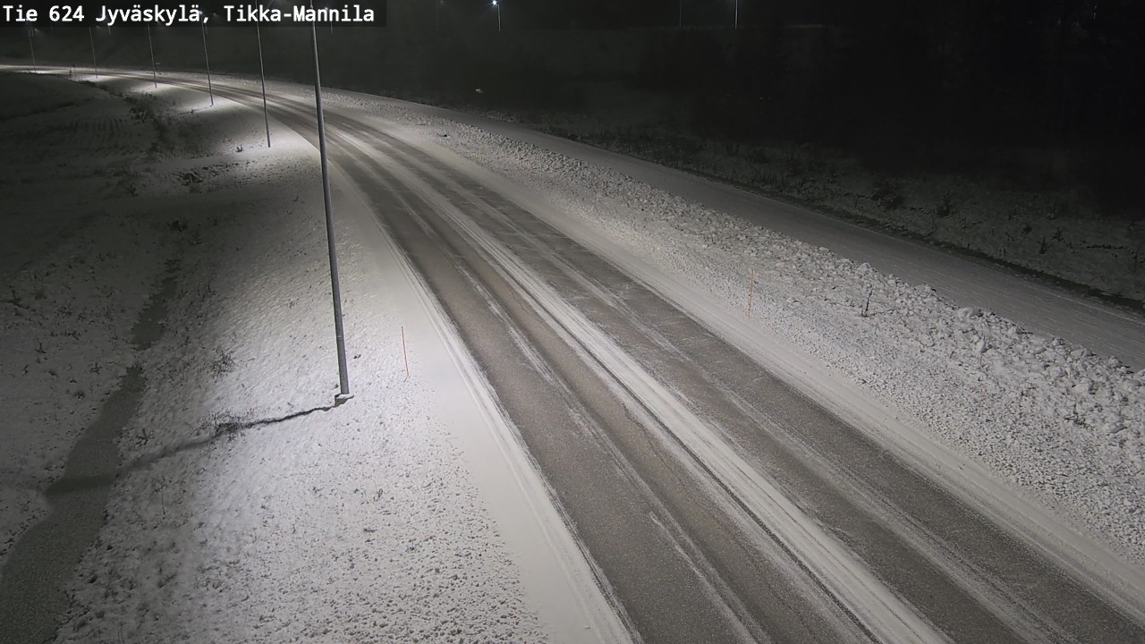 Kelikamerat Kuva Tie 624 Jyväskylä, Tikka-Mannila, Jyväskylä, Keski-Suomi