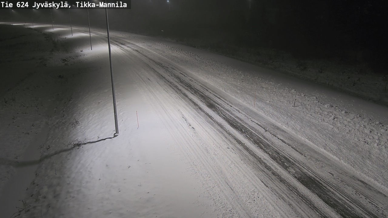 Kelikamerat Kuva Tie 624 Jyväskylä, Tikka-Mannila, Jyväskylä, Keski-Suomi