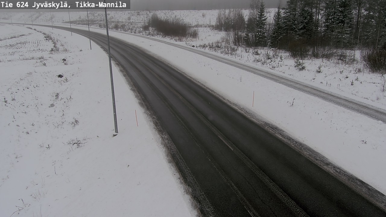 Kelikamerat Kuva Tie 624 Jyväskylä, Tikka-Mannila, Jyväskylä, Keski-Suomi