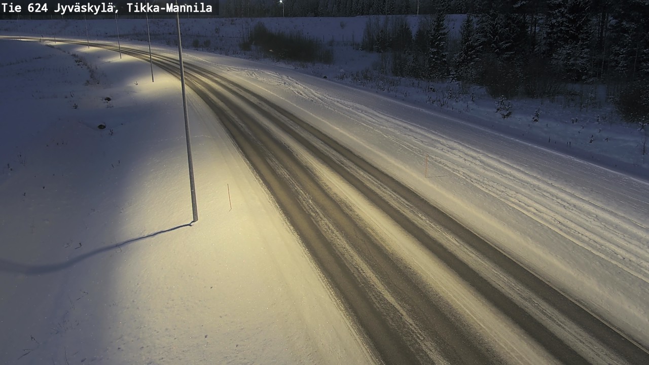 Kelikamerat Kuva Tie 624 Jyväskylä, Tikka-Mannila, Jyväskylä, Keski-Suomi