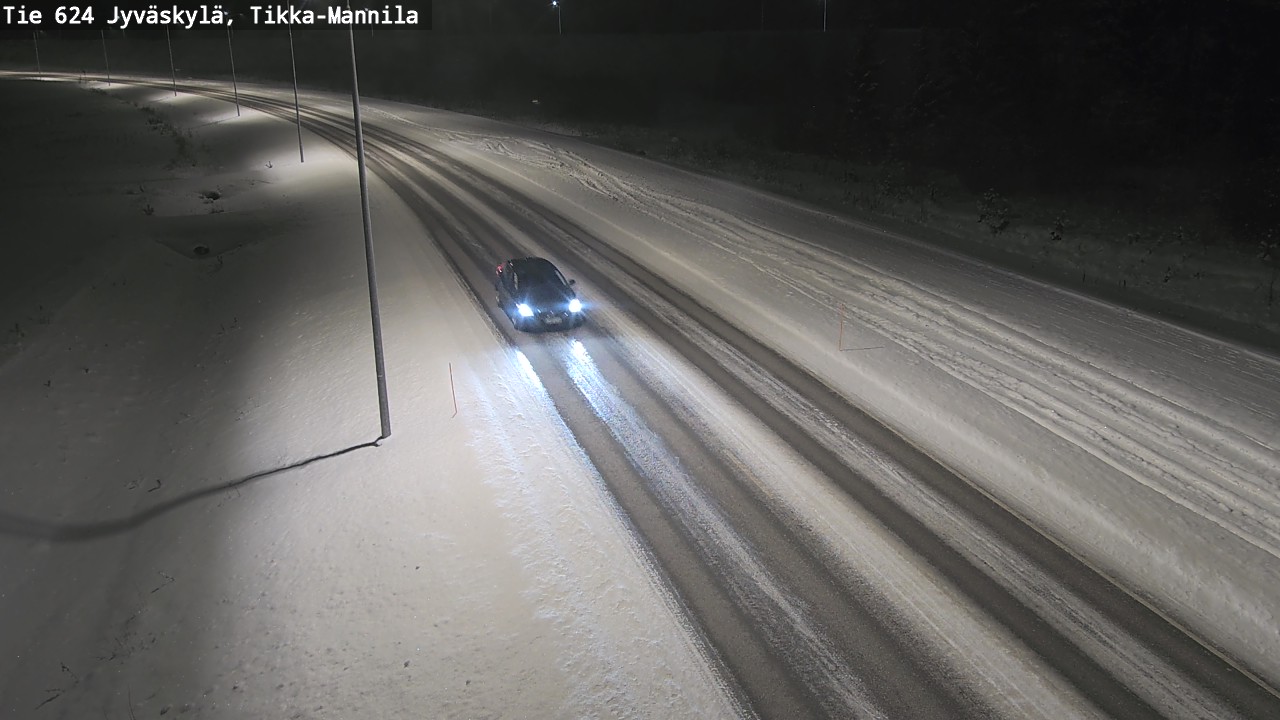 Kelikamerat Kuva Tie 624 Jyväskylä, Tikka-Mannila, Jyväskylä, Keski-Suomi