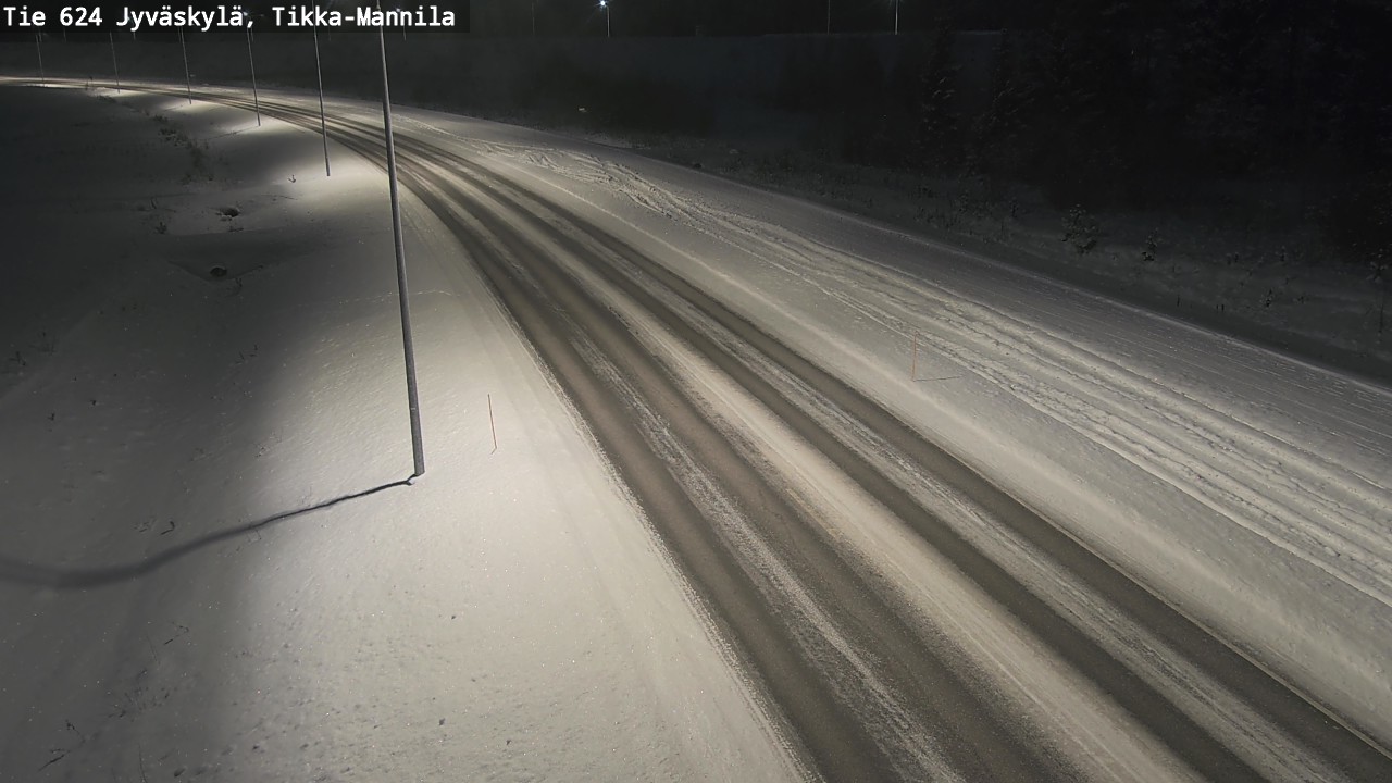 Kelikamerat Kuva Tie 624 Jyväskylä, Tikka-Mannila, Jyväskylä, Keski-Suomi