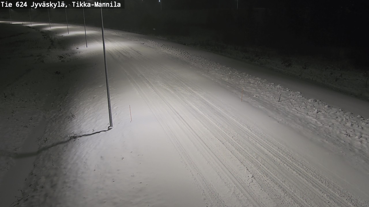 Kelikamerat Kuva Tie 624 Jyväskylä, Tikka-Mannila, Jyväskylä, Keski-Suomi