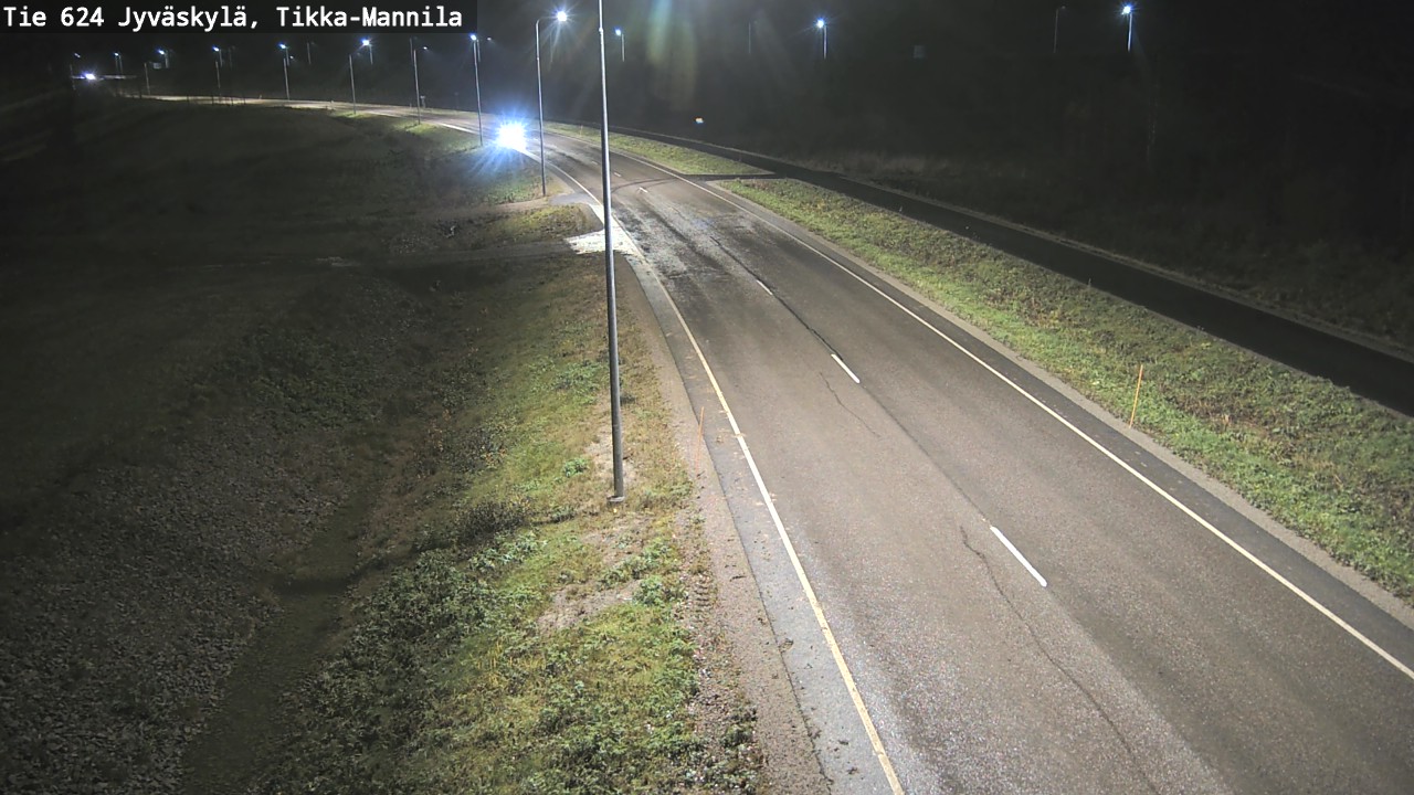 Kelikamerat Kuva Tie 624 Jyväskylä, Tikka-Mannila, Jyväskylä, Keski-Suomi