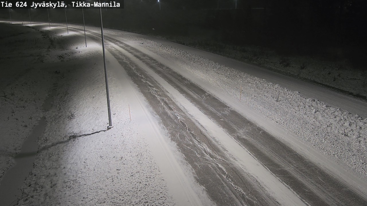 Kelikamerat Kuva Tie 624 Jyväskylä, Tikka-Mannila, Jyväskylä, Keski-Suomi