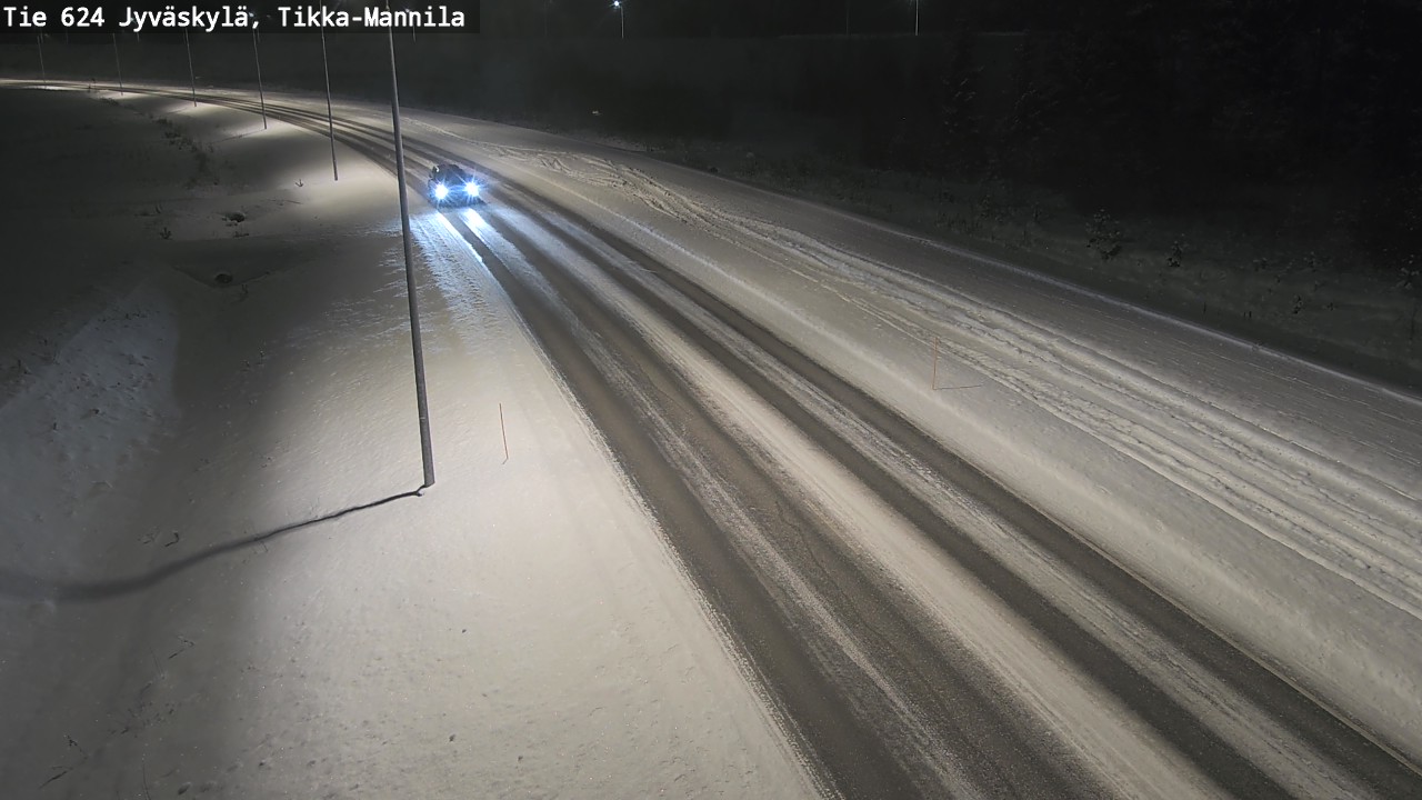 Kelikamerat Kuva Tie 624 Jyväskylä, Tikka-Mannila, Jyväskylä, Keski-Suomi