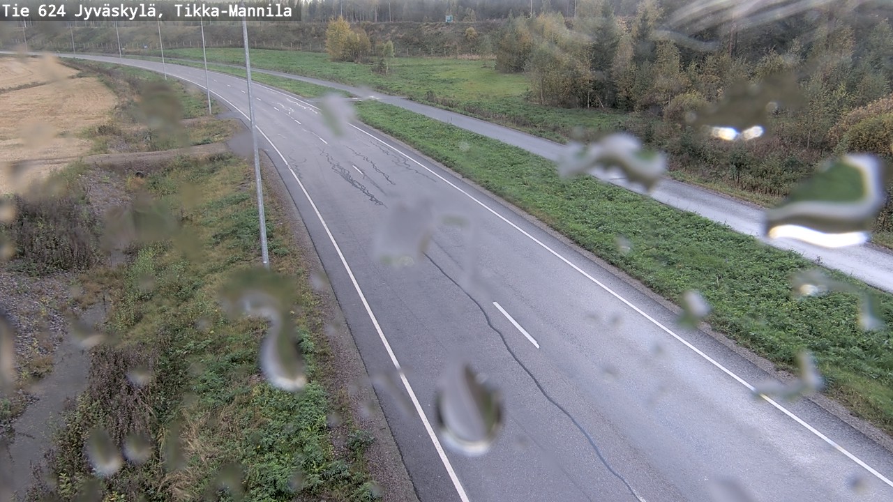 Weather Camera Image Road 624 Jyväskylä, Tikka-Mannila, Jyväskylä, Keski-Suomi