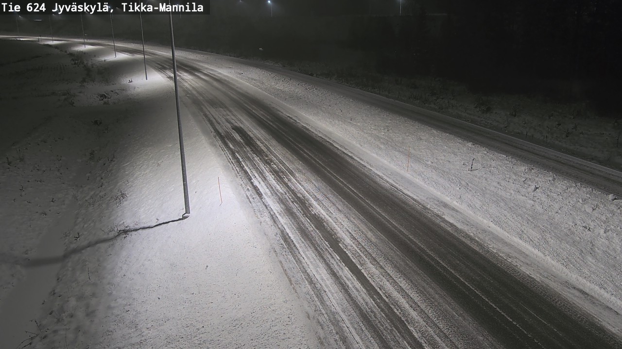 Kelikamerat Kuva Tie 624 Jyväskylä, Tikka-Mannila, Jyväskylä, Keski-Suomi