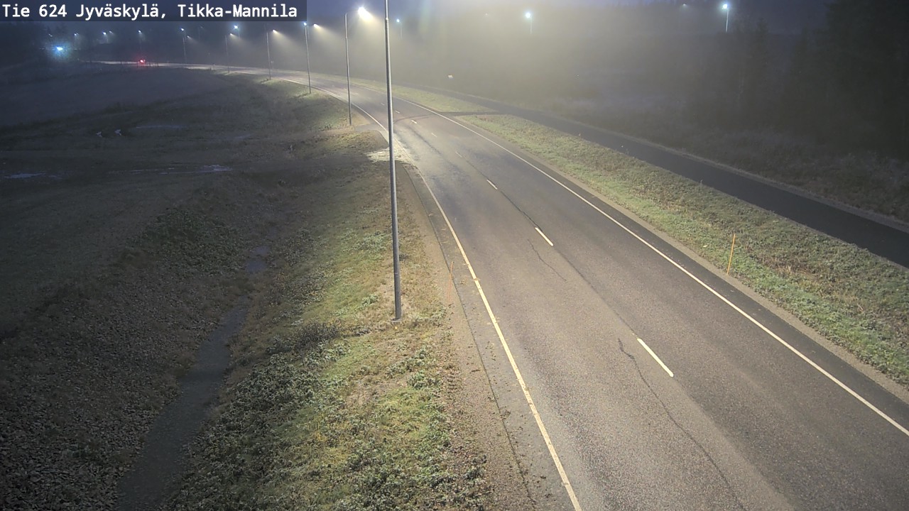 Kelikamerat Kuva Tie 624 Jyväskylä, Tikka-Mannila, Jyväskylä, Keski-Suomi