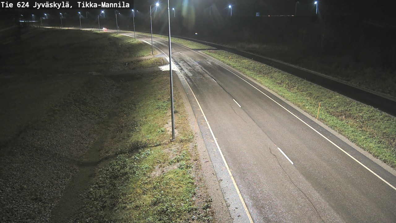 Kelikamerat Kuva Tie 624 Jyväskylä, Tikka-Mannila, Jyväskylä, Keski-Suomi