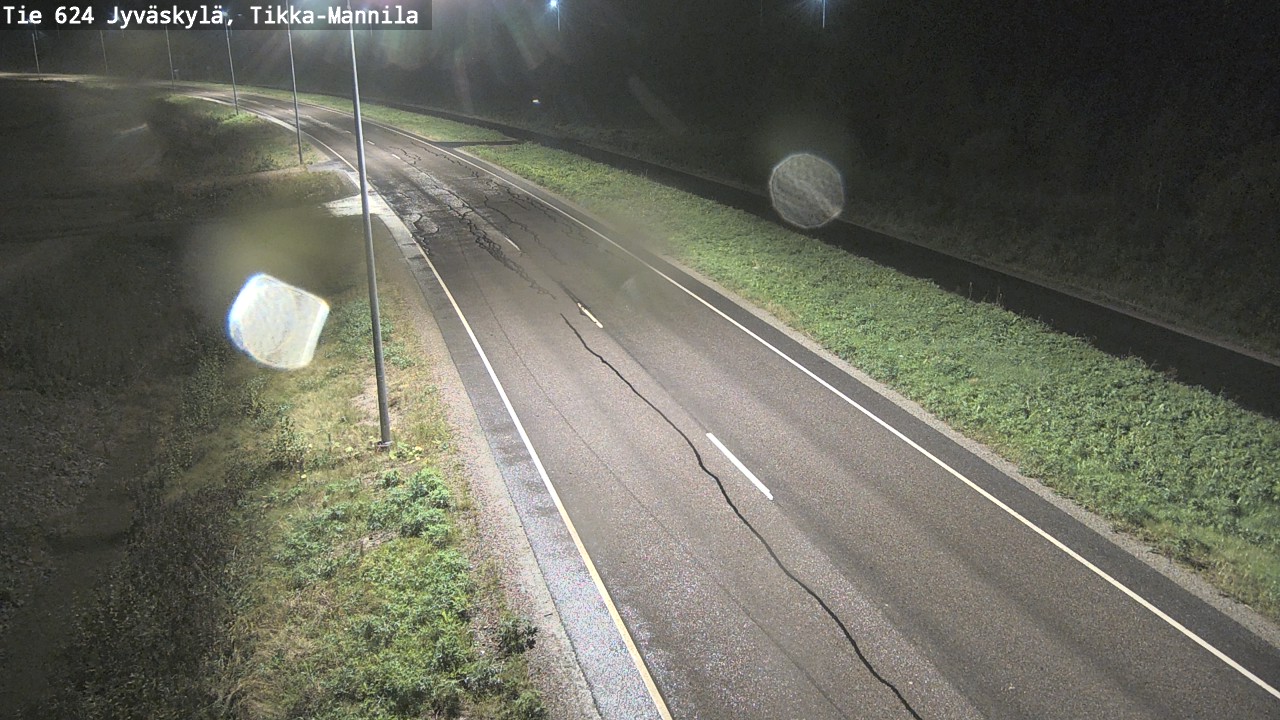 Weather Camera Image Road 624 Jyväskylä, Tikka-Mannila, Jyväskylä, Keski-Suomi