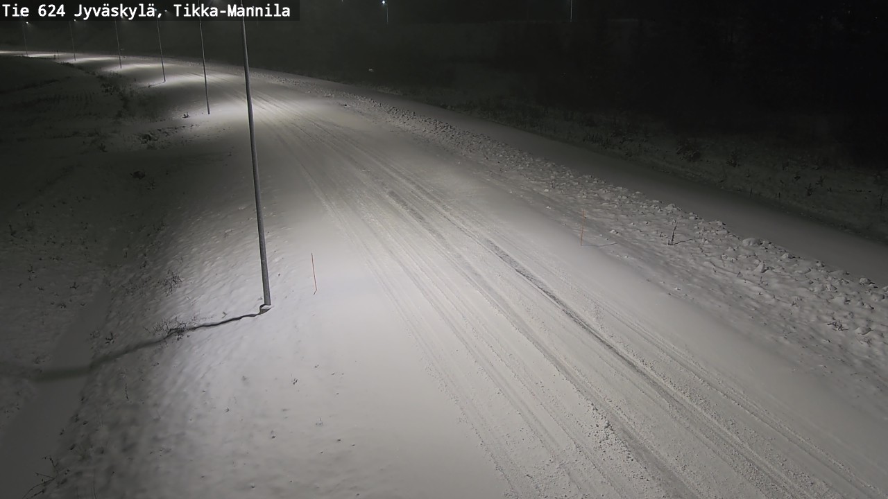 Kelikamerat Kuva Tie 624 Jyväskylä, Tikka-Mannila, Jyväskylä, Keski-Suomi