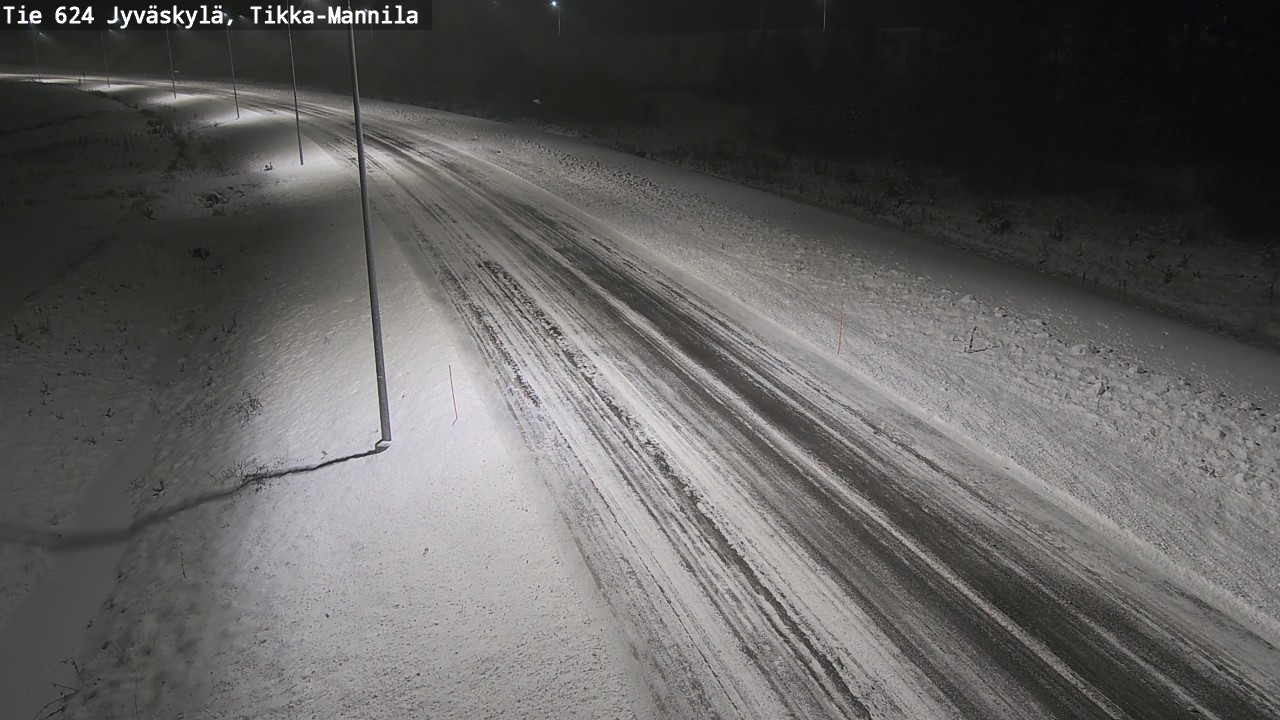 Kelikamerat Kuva Tie 624 Jyväskylä, Tikka-Mannila, Jyväskylä, Keski-Suomi