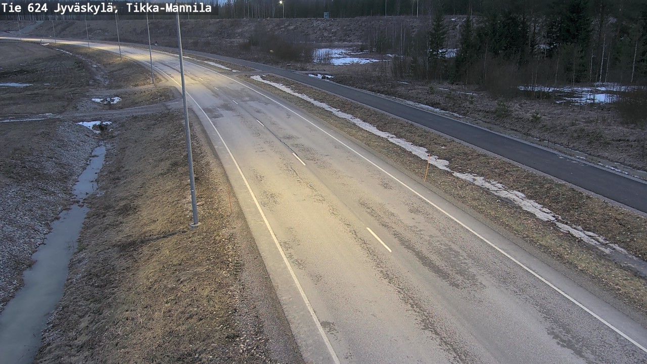 Kelikamerat Kuva Tie 624 Jyväskylä, Tikka-Mannila, Jyväskylä, Keski-Suomi