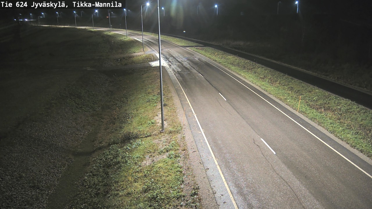 Kelikamerat Kuva Tie 624 Jyväskylä, Tikka-Mannila, Jyväskylä, Keski-Suomi