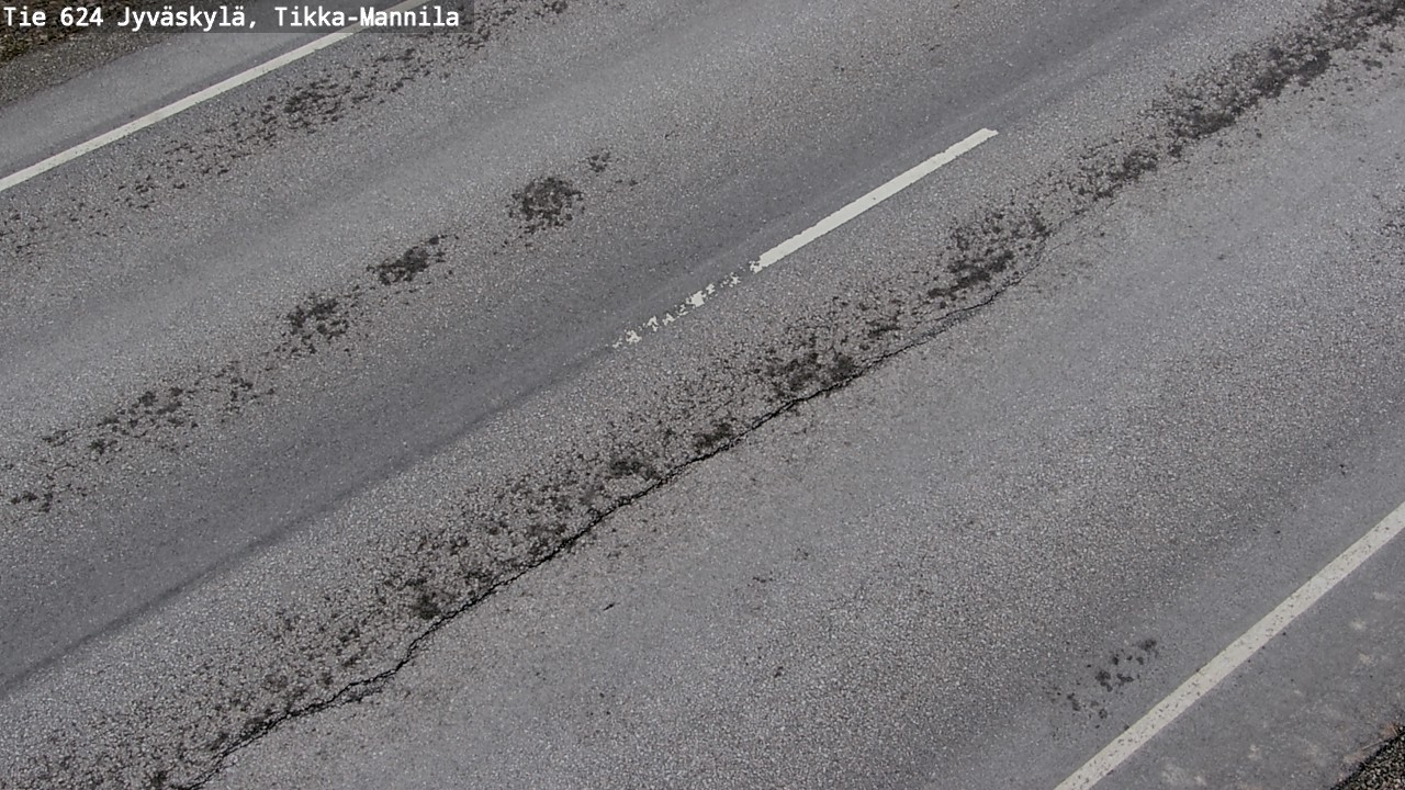 Weather Camera Image Väg 624 Jyväskylä, Tikka-Mannila, Jyväskylä, Keski-Suomi