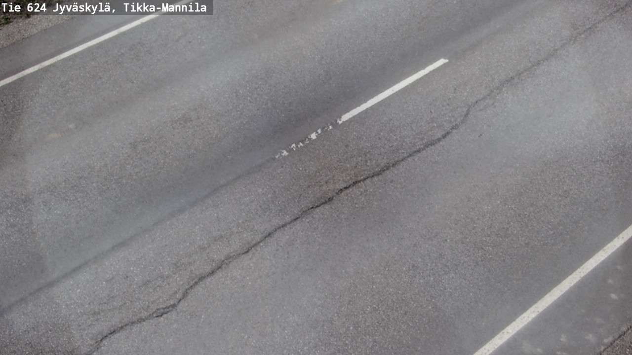 Weather Camera Image Road 624 Jyväskylä, Tikka-Mannila, Jyväskylä, Keski-Suomi