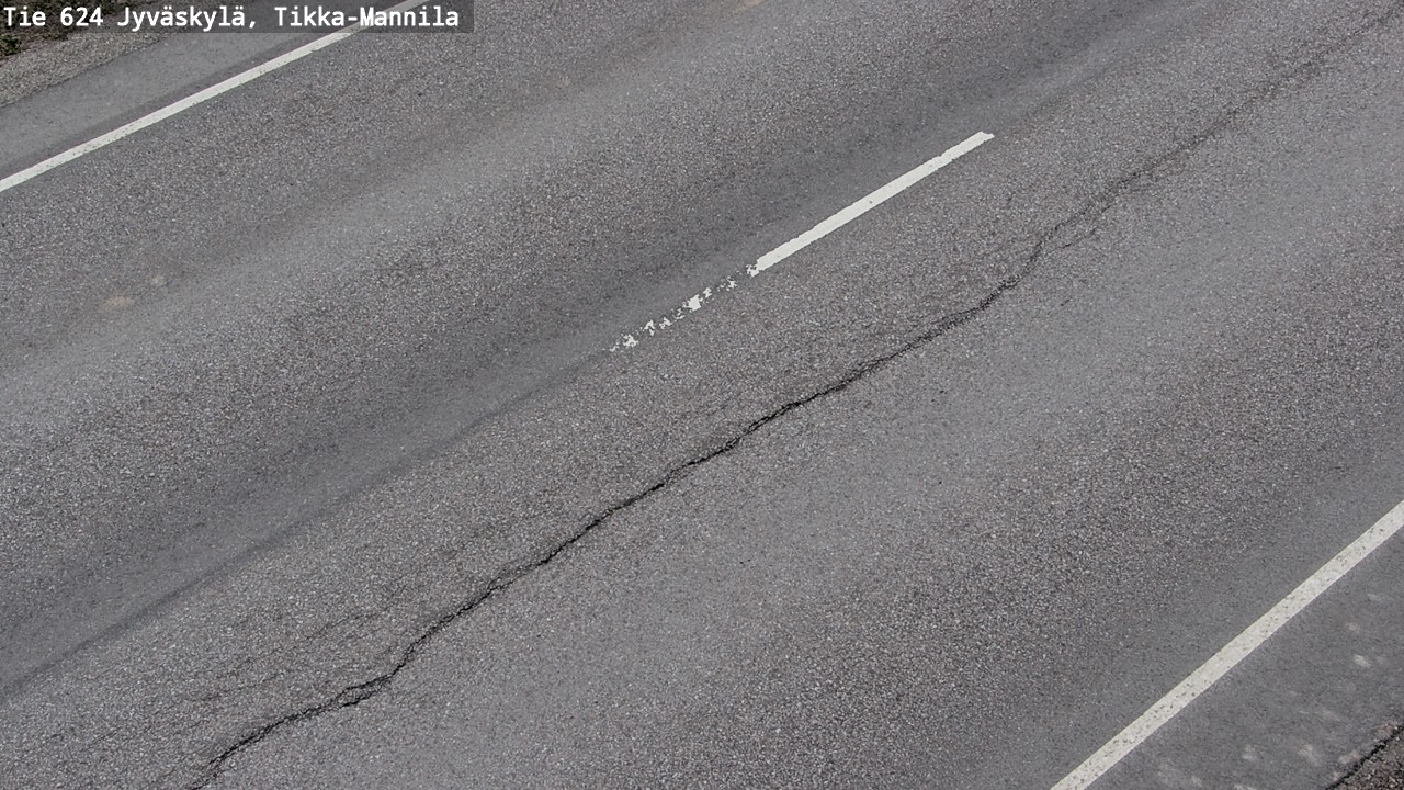 Weather Camera Image Road 624 Jyväskylä, Tikka-Mannila, Jyväskylä, Keski-Suomi