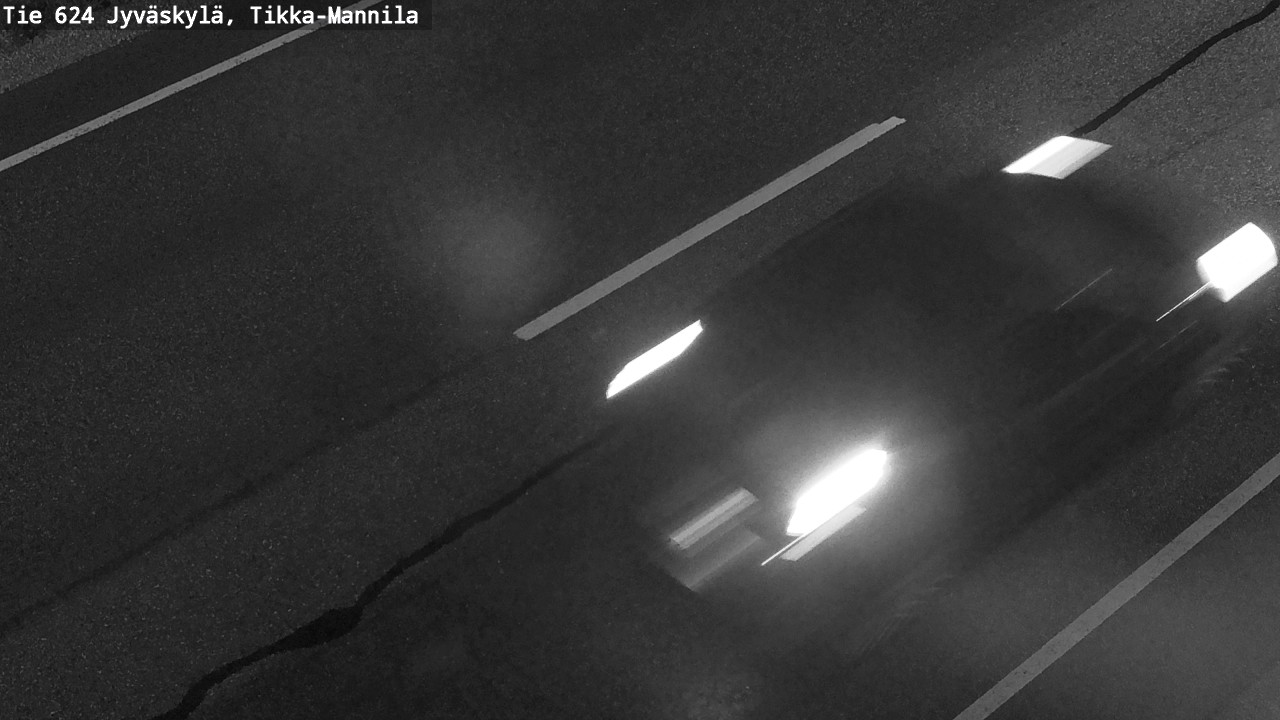 Weather Camera Image Road 624 Jyväskylä, Tikka-Mannila, Jyväskylä, Keski-Suomi