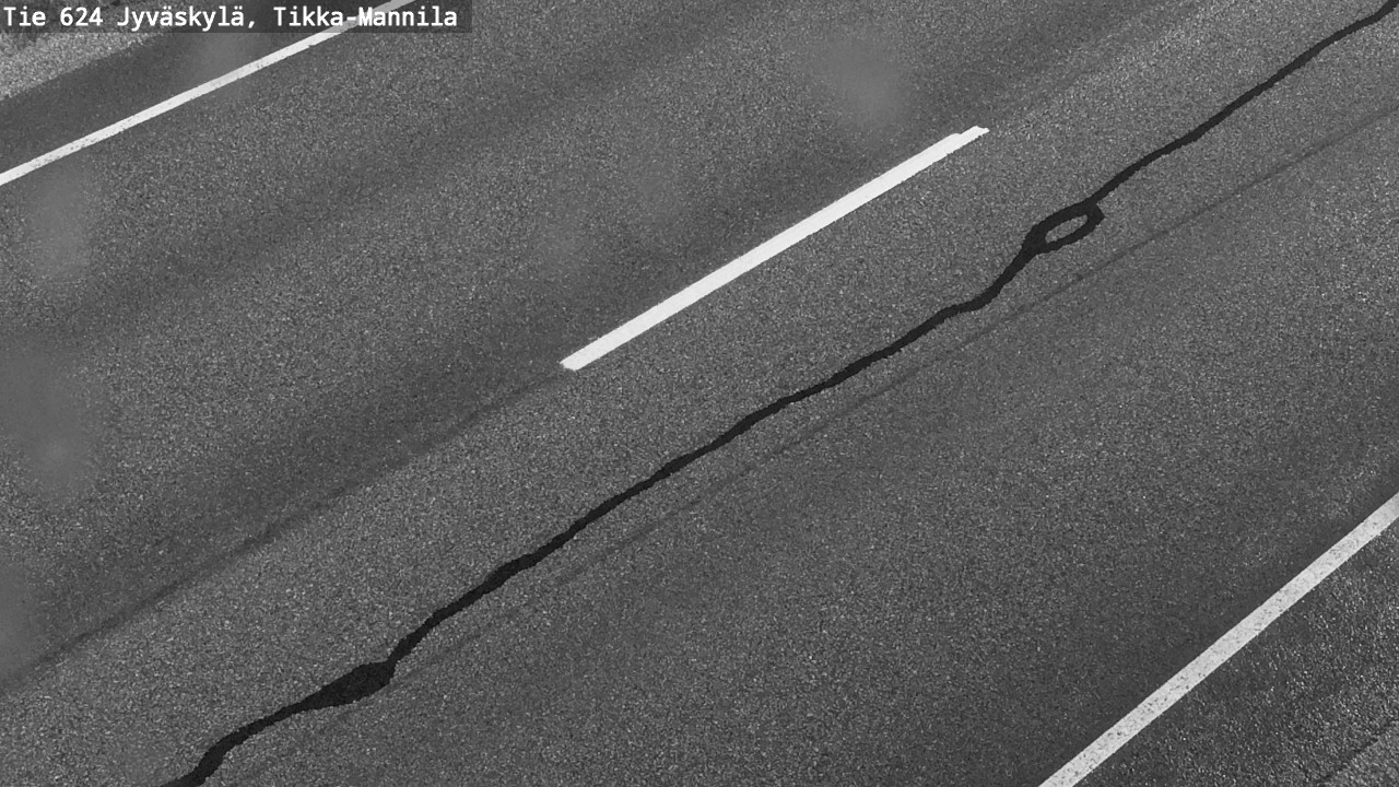 Weather Camera Image Road 624 Jyväskylä, Tikka-Mannila, Jyväskylä, Keski-Suomi