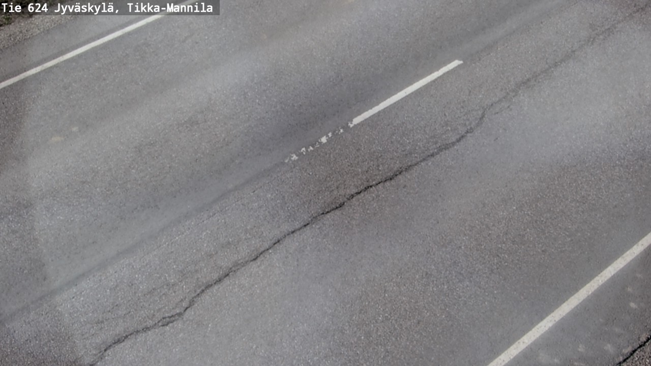 Weather Camera Image Road 624 Jyväskylä, Tikka-Mannila, Jyväskylä, Keski-Suomi