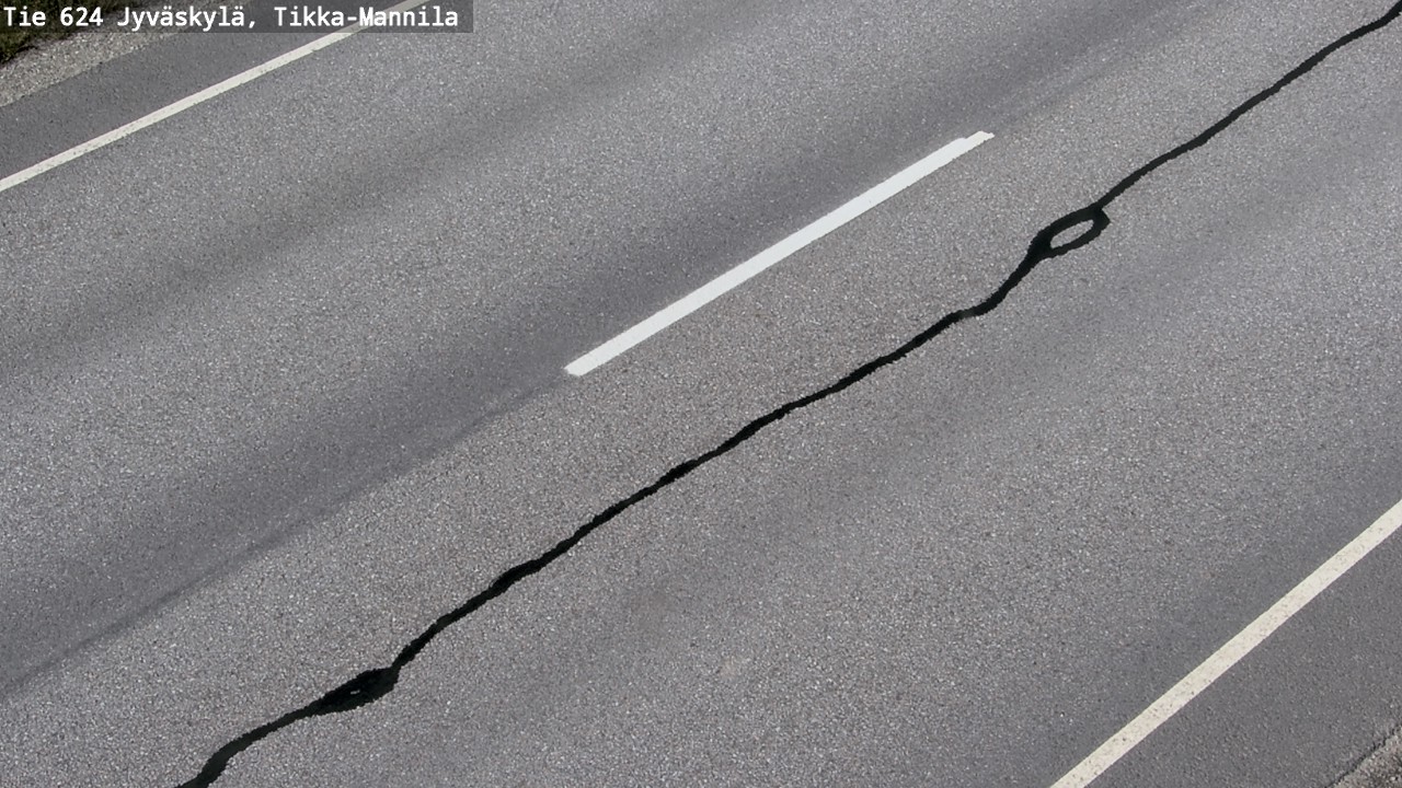 Kelikamerat Kuva Tie 624 Jyväskylä, Tikka-Mannila, Jyväskylä, Keski-Suomi