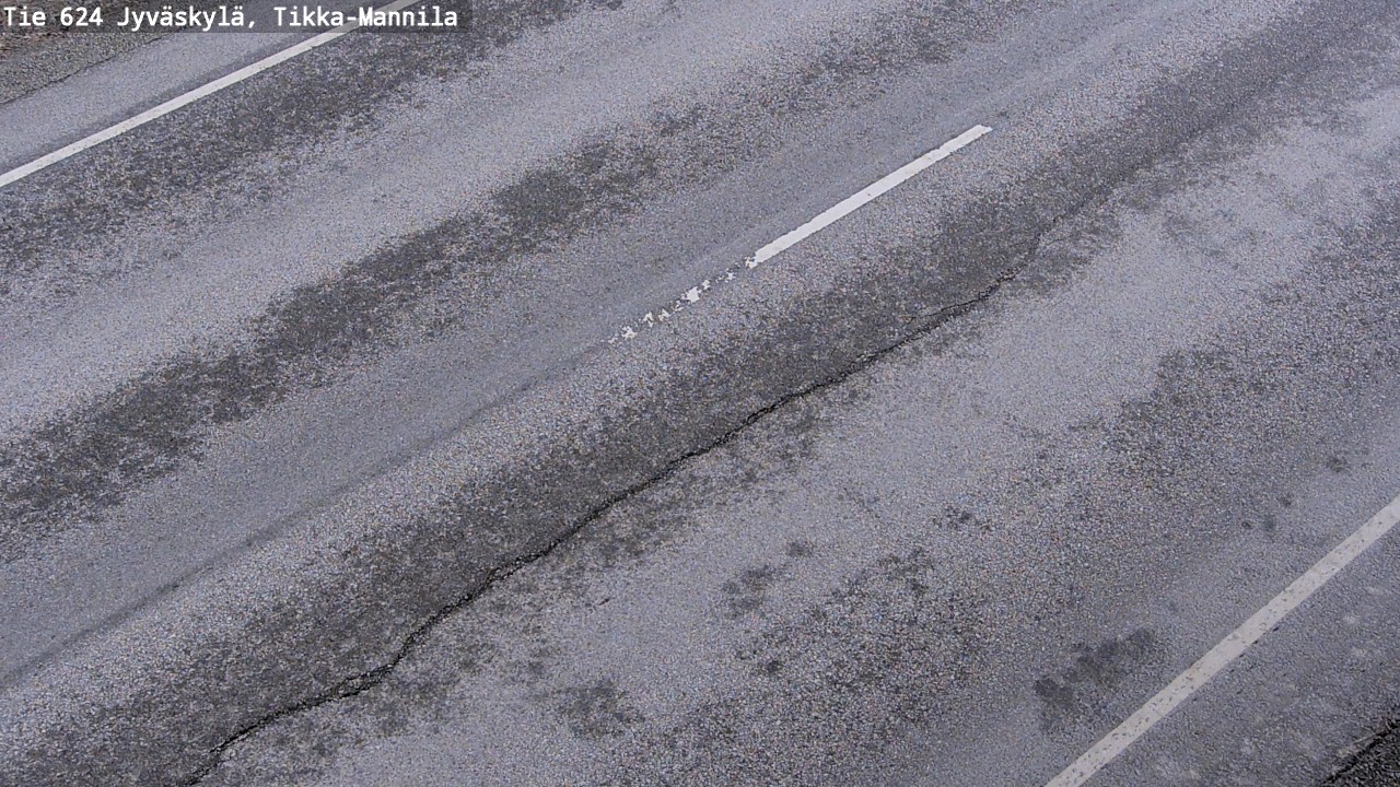 Weather Camera Image Road 624 Jyväskylä, Tikka-Mannila, Jyväskylä, Keski-Suomi