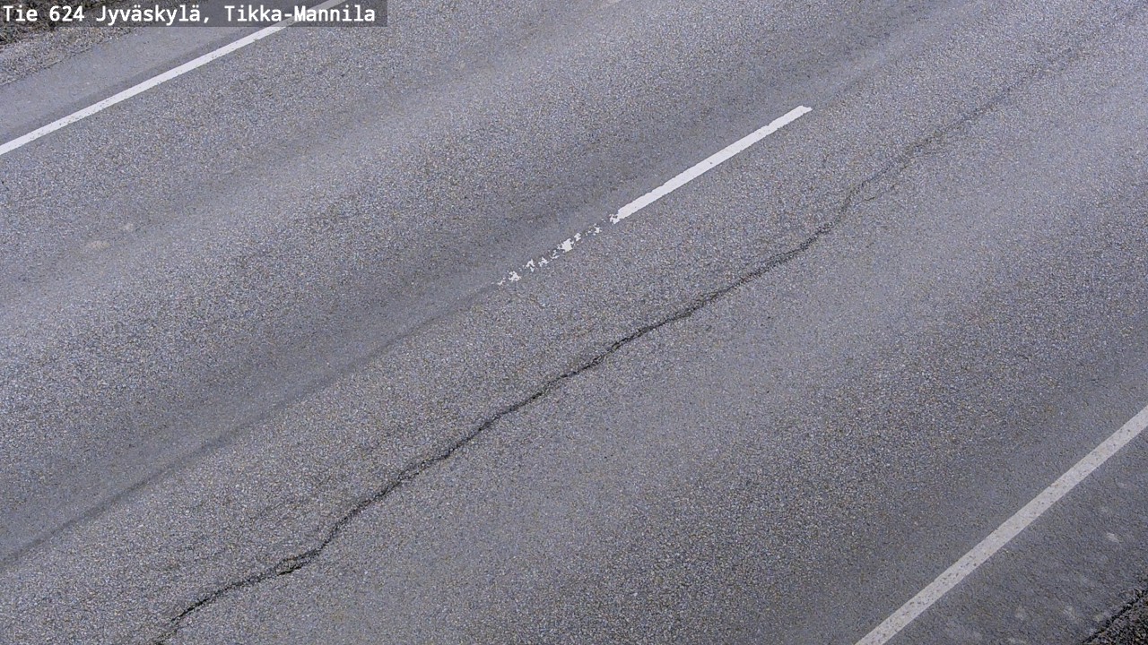 Weather Camera Image Road 624 Jyväskylä, Tikka-Mannila, Jyväskylä, Keski-Suomi